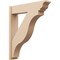 Ekena Millwork 8-in W x 36-in D x 42-in H Funston Trad Rough Cedar Woodgrain TimberThane Outlooker, Primed Tan OUTUR080X36X42FST04RCPR - alternate 1